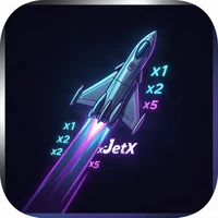 Logo du jeu crash JetX